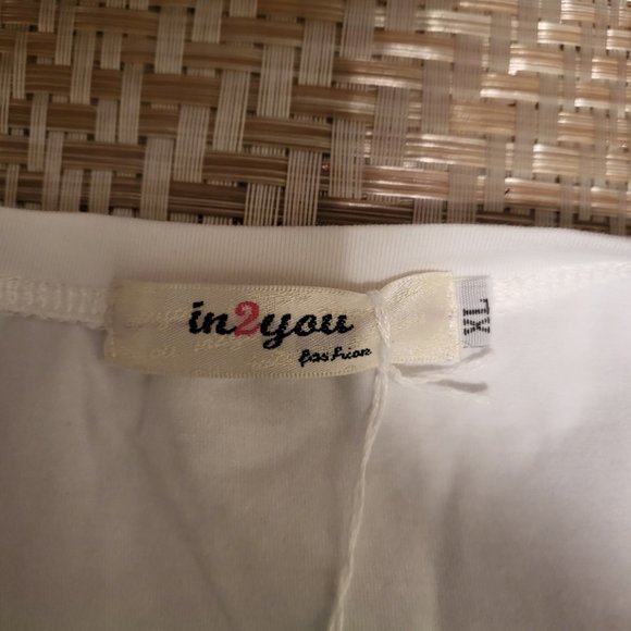 In2You Brand - Plus Sizes - Color White - Picture 2 of 4